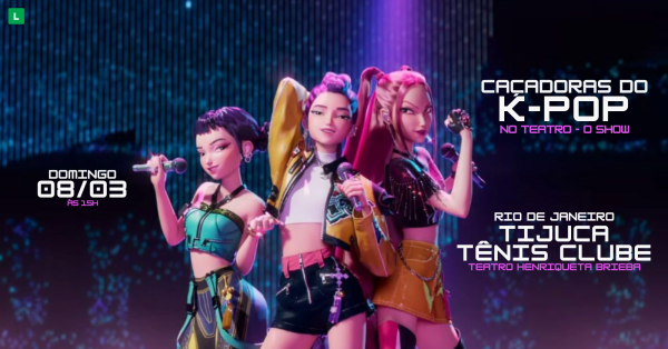 Caçadoras do K-POP no Tijuca Tênis Clube, RJ
