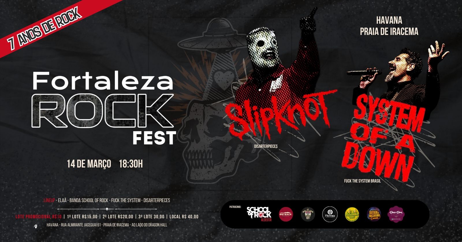 Fortaleza Rock Fest - Fortaleza, CE