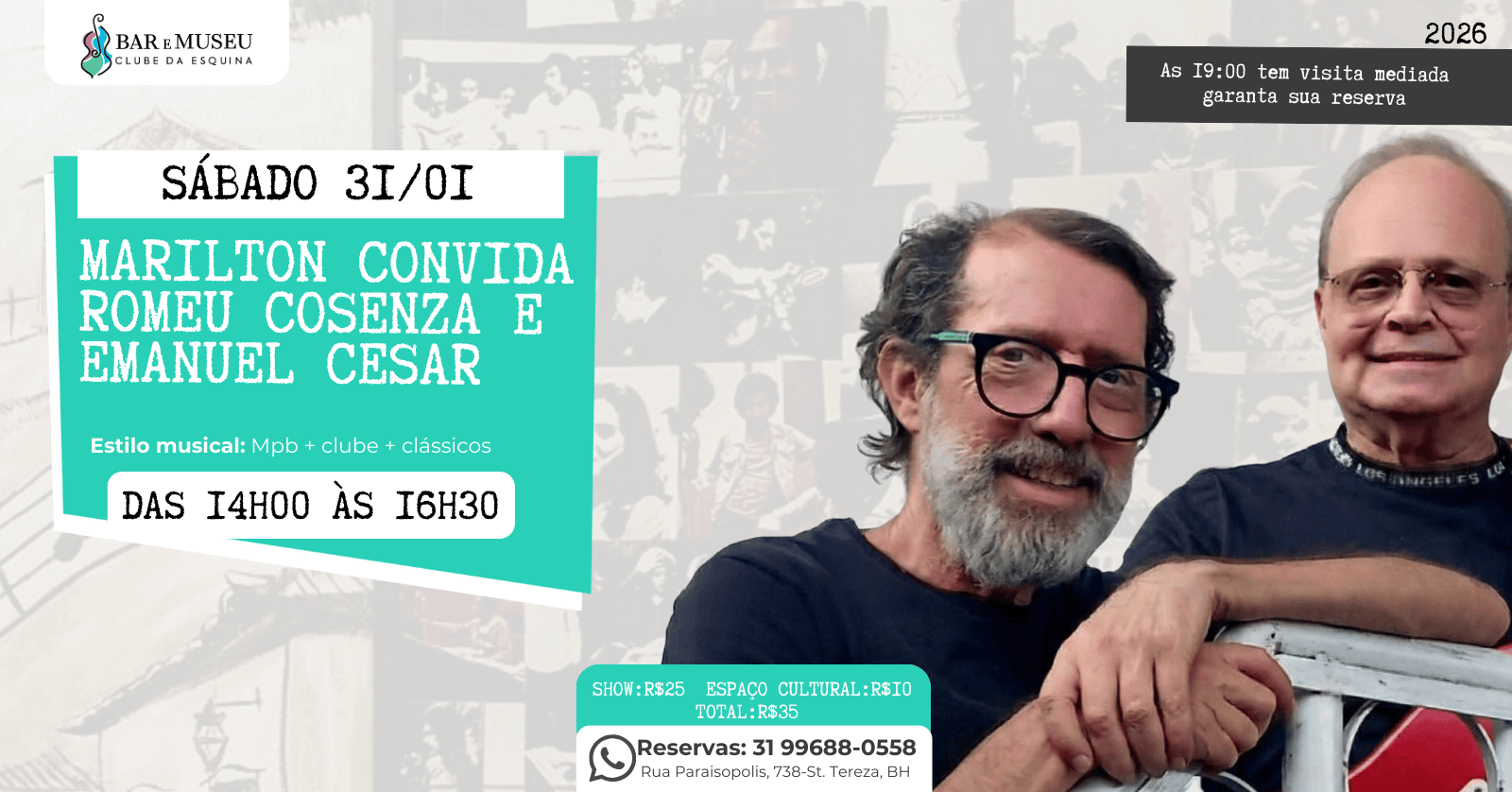 New Home - Push 14 Marilton Borges convida Romeu Cosenza e Emanuel Cesar