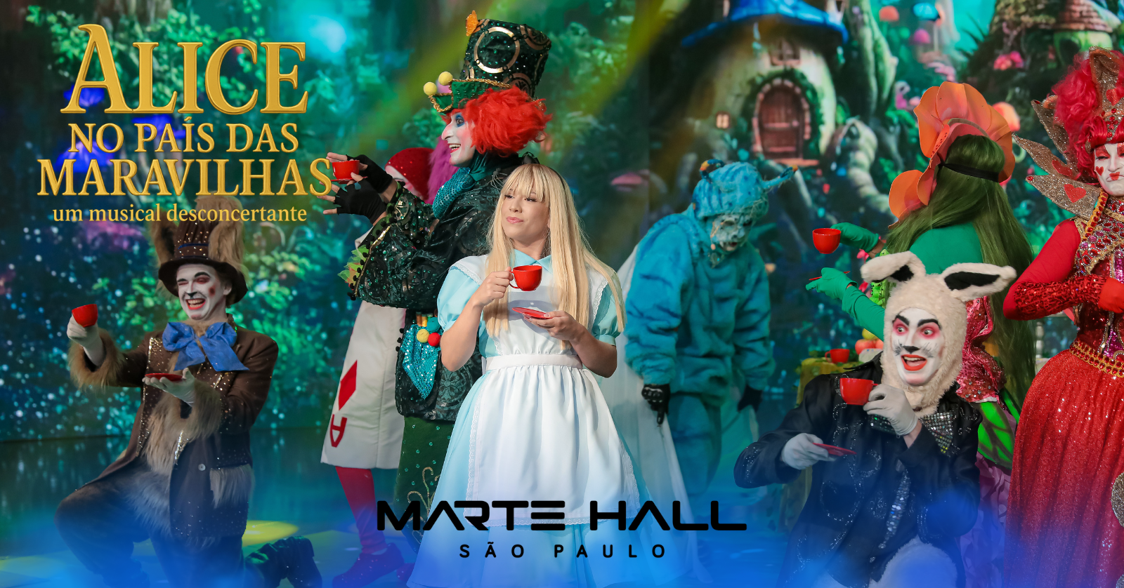 Alice no País das Maravilhas - Um Musical Desconcertante em São Paulo