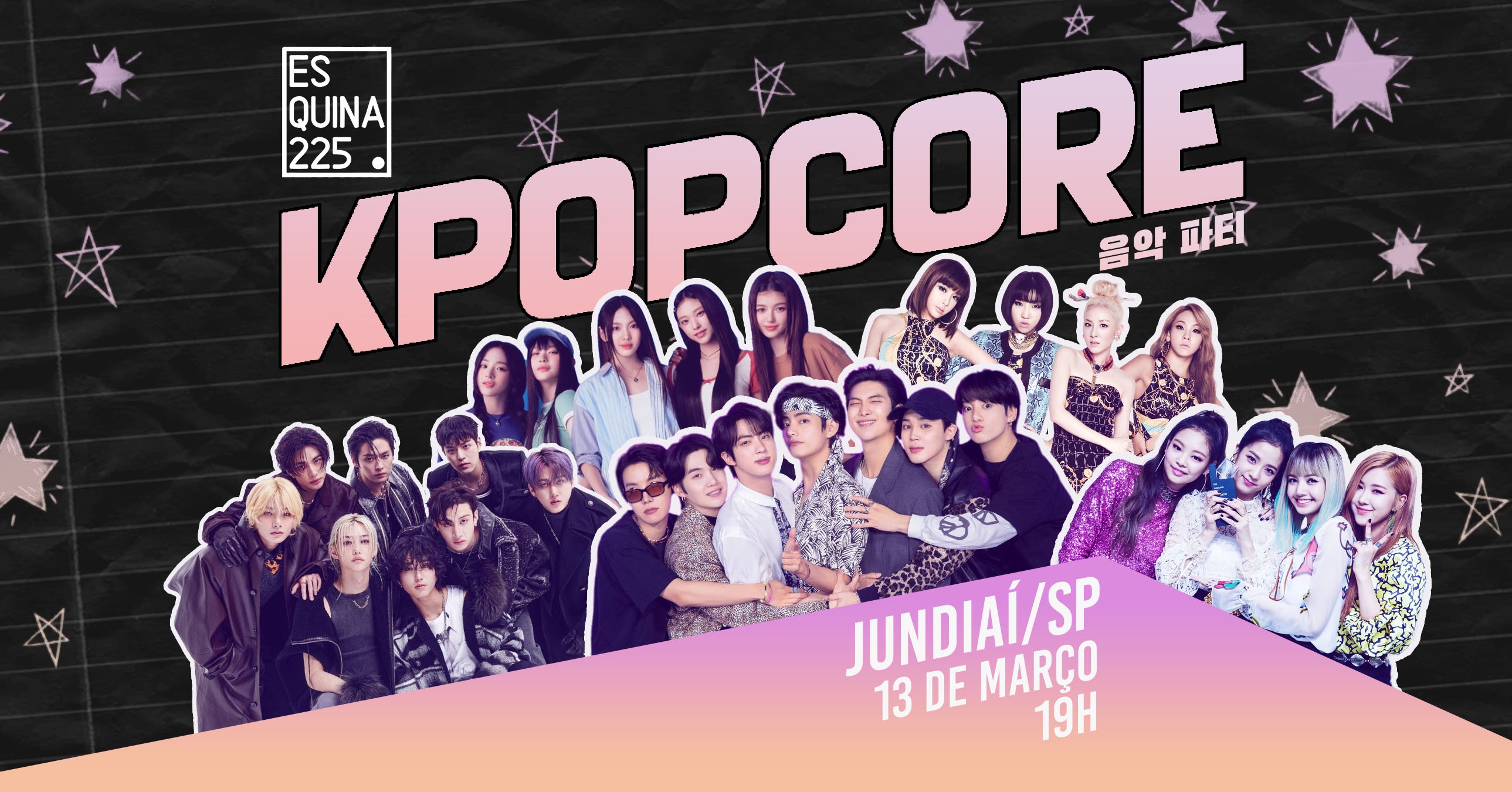 KPOPCORE - A NOITE DO K-POP em Jundiaí -SP - Jundiaí, SP