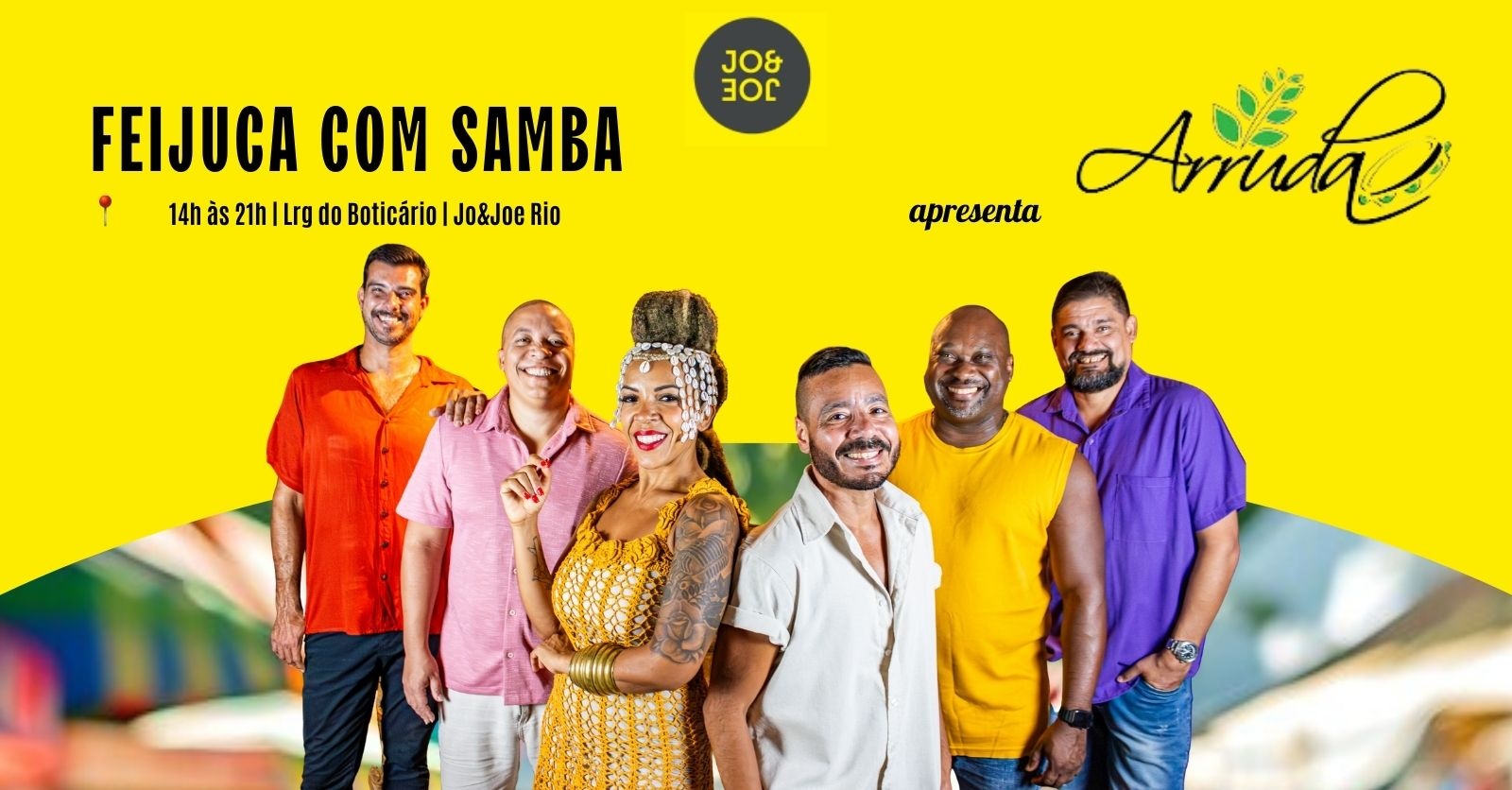 Feijuca com Samba apresenta: Grupo Arruda - Rio de Janeiro, RJ