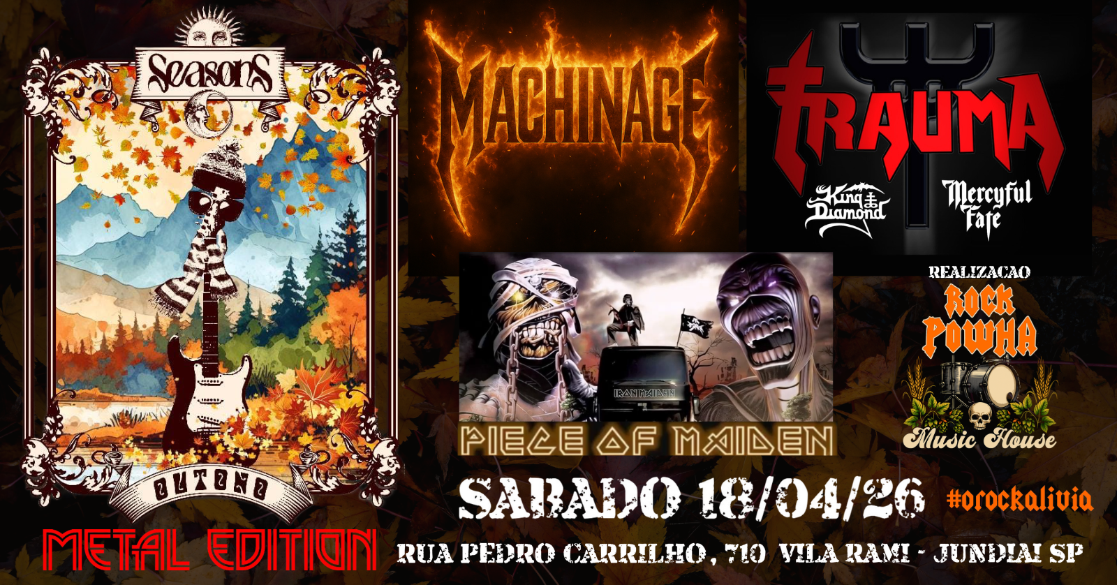 Seasons Music Festival de Outono - Metal Edition - Jundiaí, SP