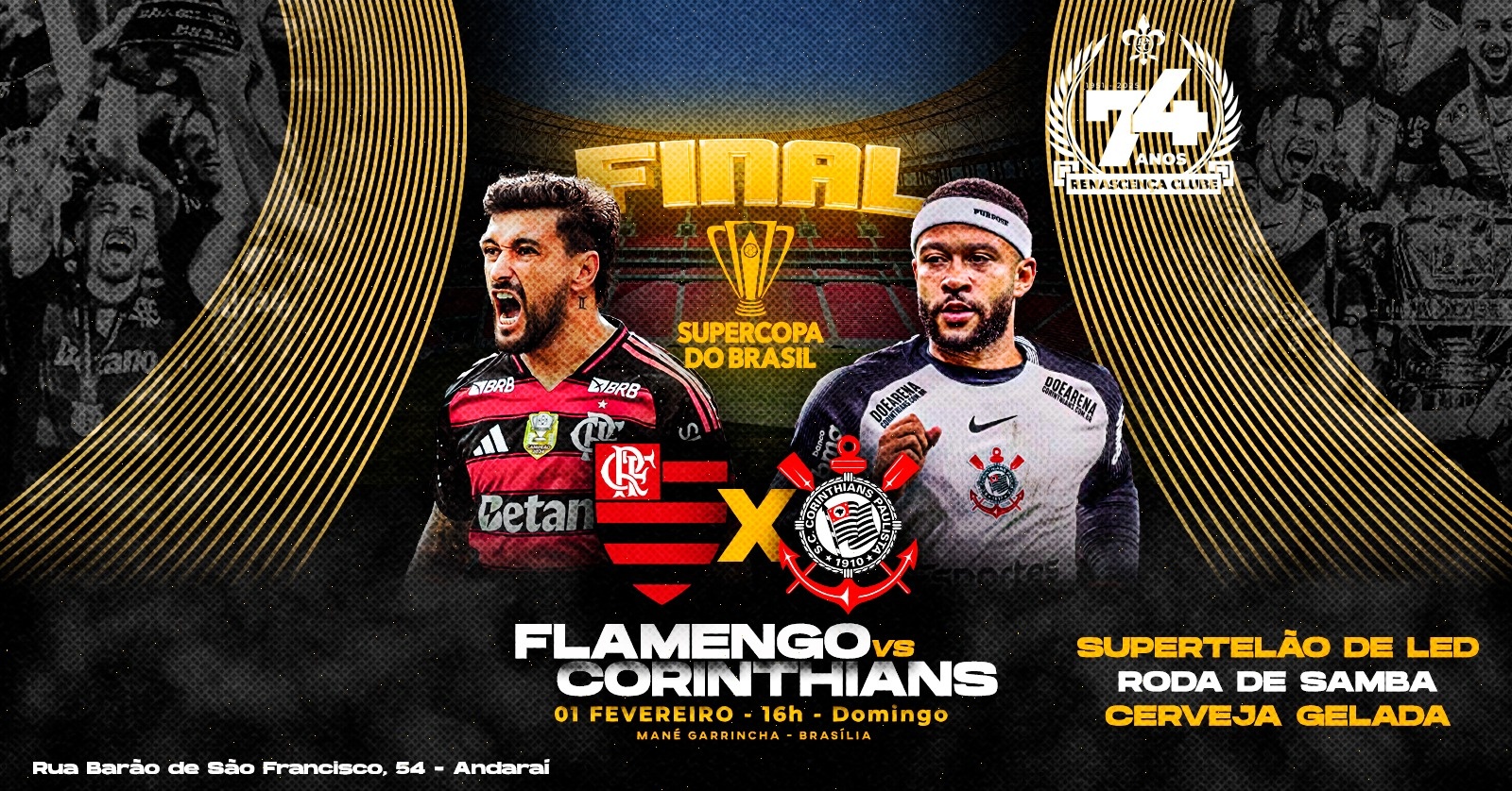 Final da Supercopa do Brasil no Renascença Clube