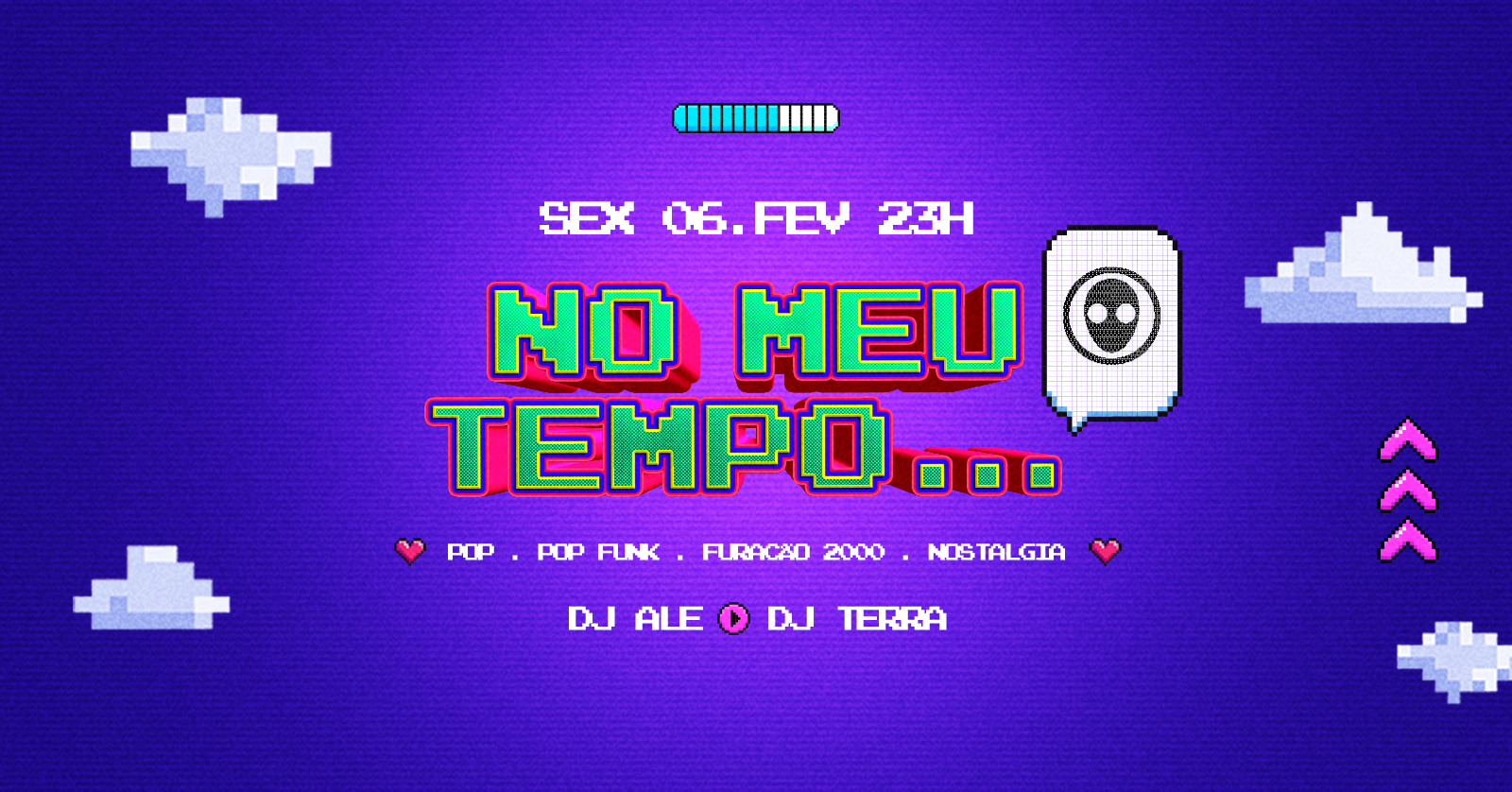 [festa] 23h: NO MEU TEMPO | Pop PopFunk Nostalgia Furacão2000 e Summer Eletrohits - Sorocaba, SP