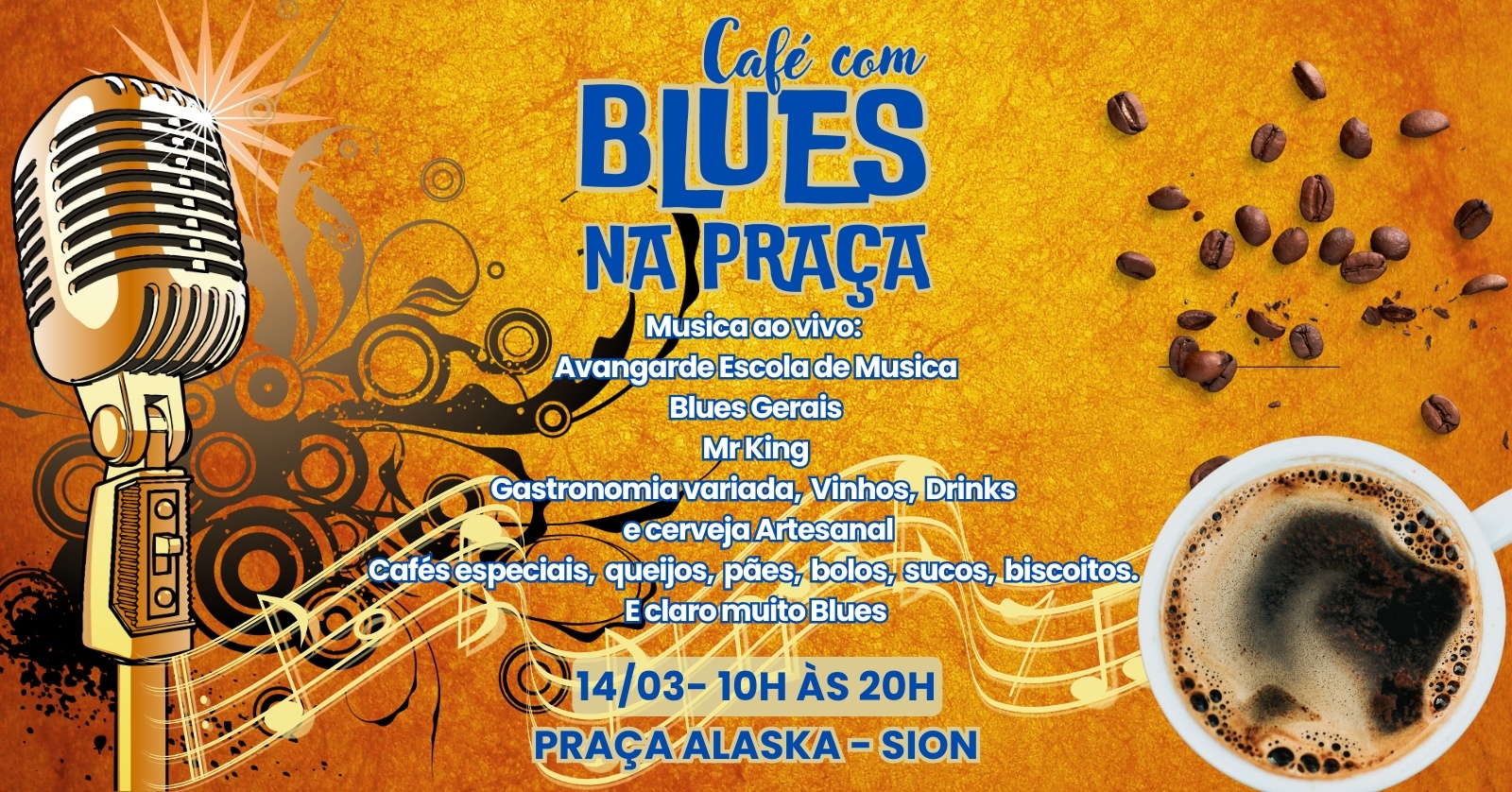 Blues na Praça - Março em Belo Horizonte