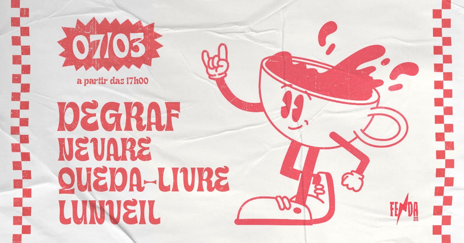 Degraf + Nevare + Queda-Livre + Lunveil - São Paulo, SP