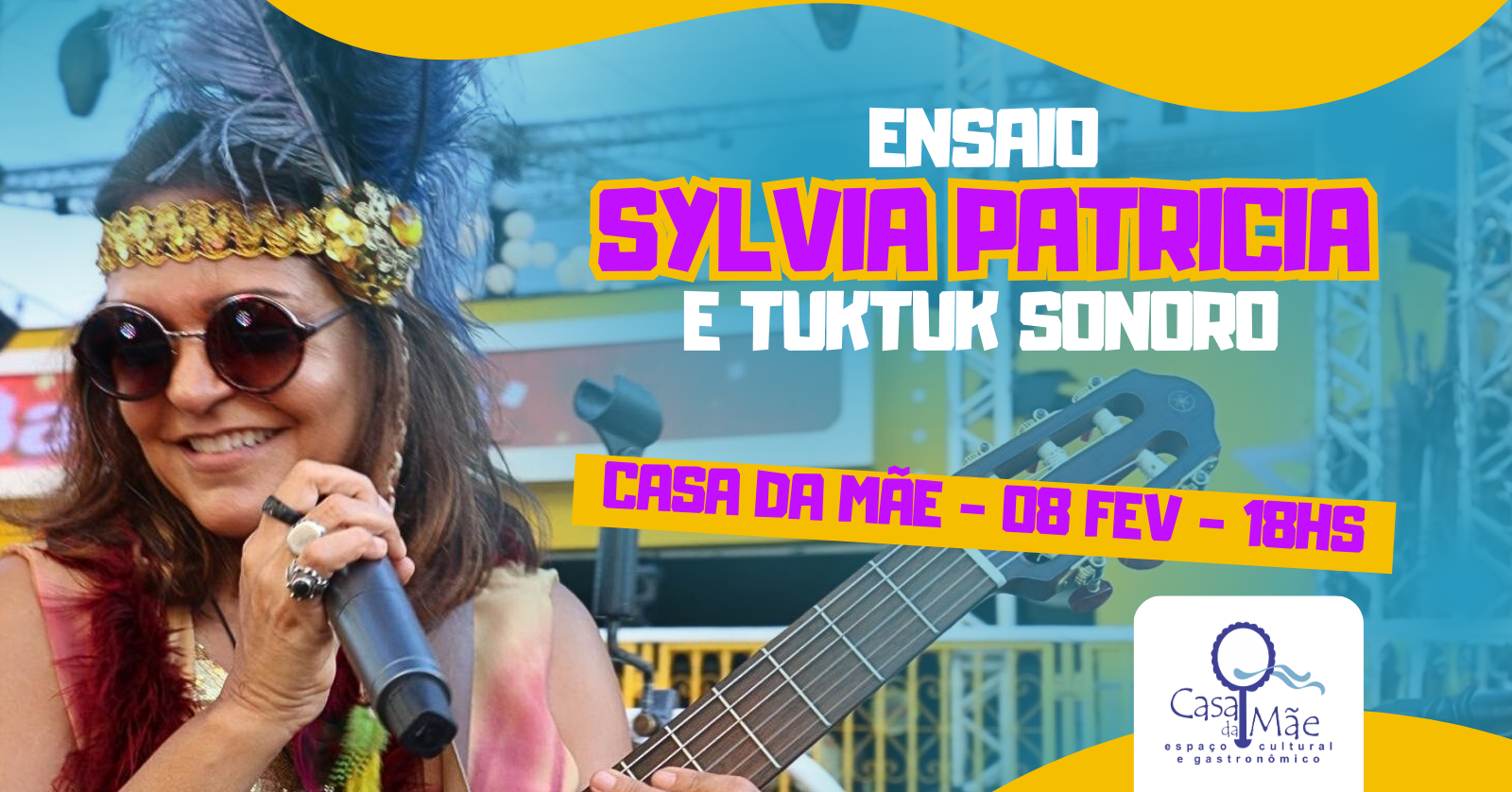 SYLVIA PATRICIA E O TUKTUK SONORO - Salvador, BA