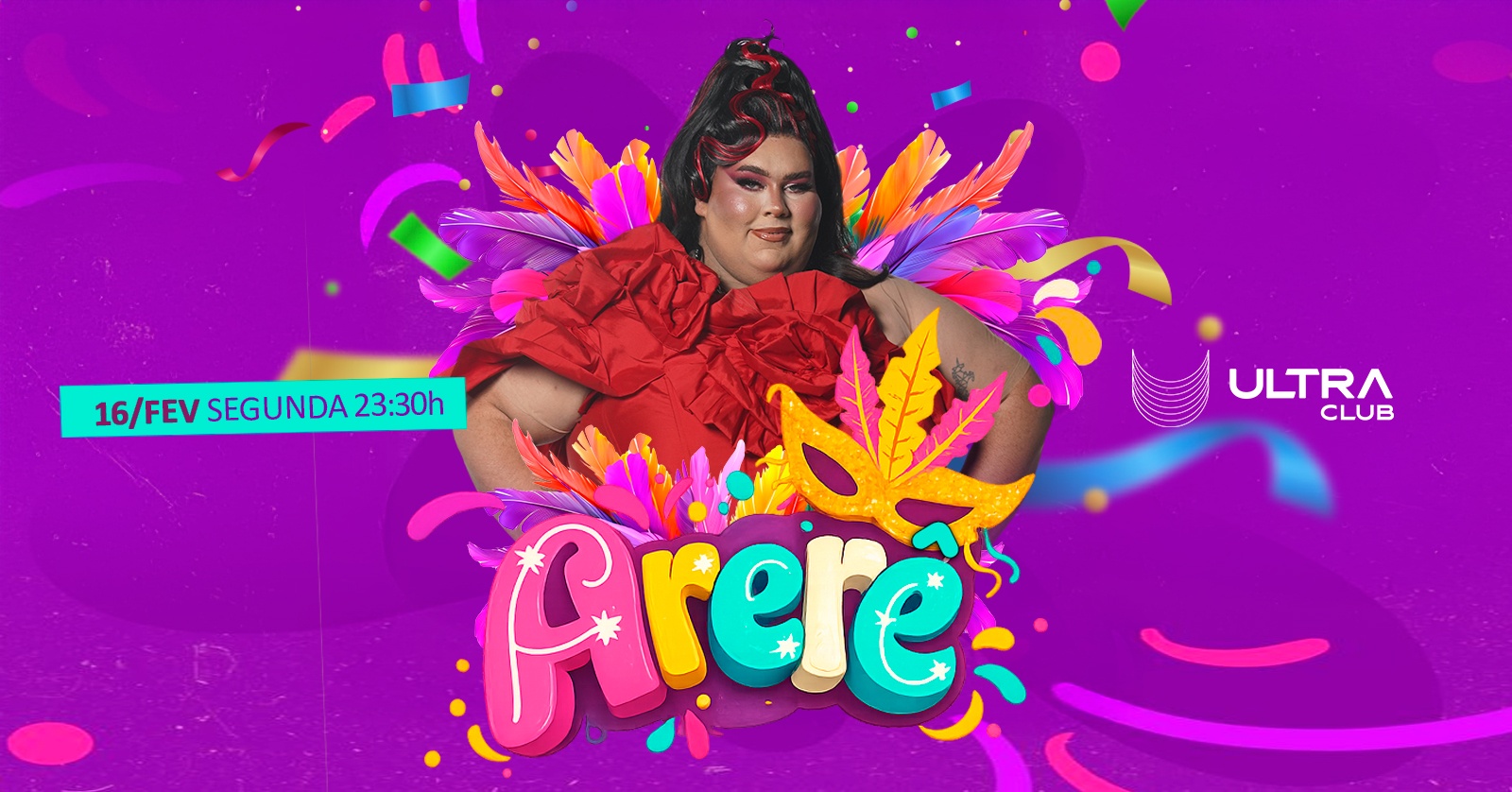 Image for the event: Arere (Segunda Carnaval)