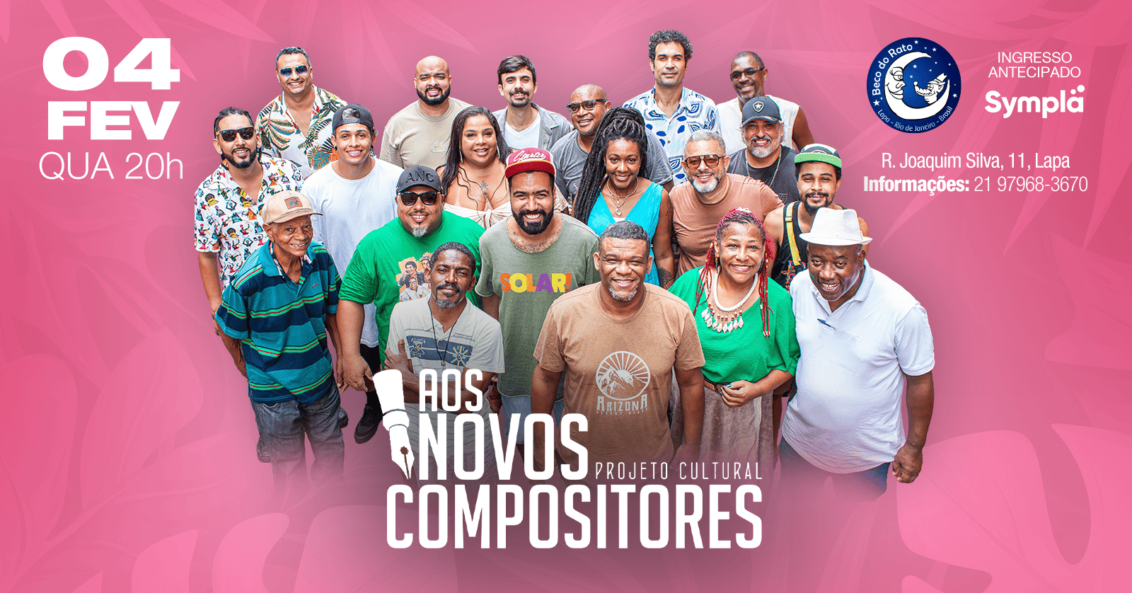 RODA DE SAMBA DO AOS NOVOS COMPOSITORES - Rio de Janeiro, RJ
