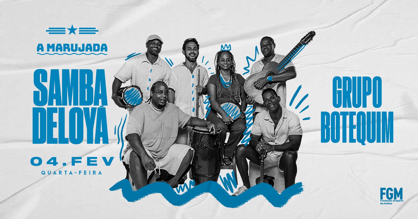 SAMBA DELOYÀ: Grupo Botequim (04/02) - Salvador, BA