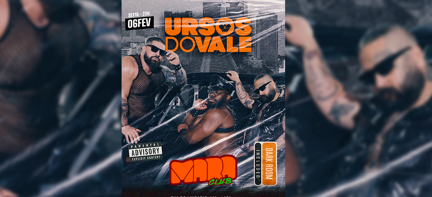 Ursos do Vale no Mara Club| Sexta, 06 de Fevereiro - 23h 