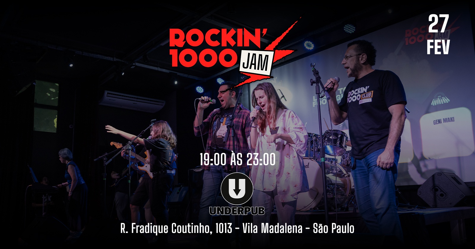 ROCKIN1000 JAM @ SÃO PAULO - São Paulo, SP