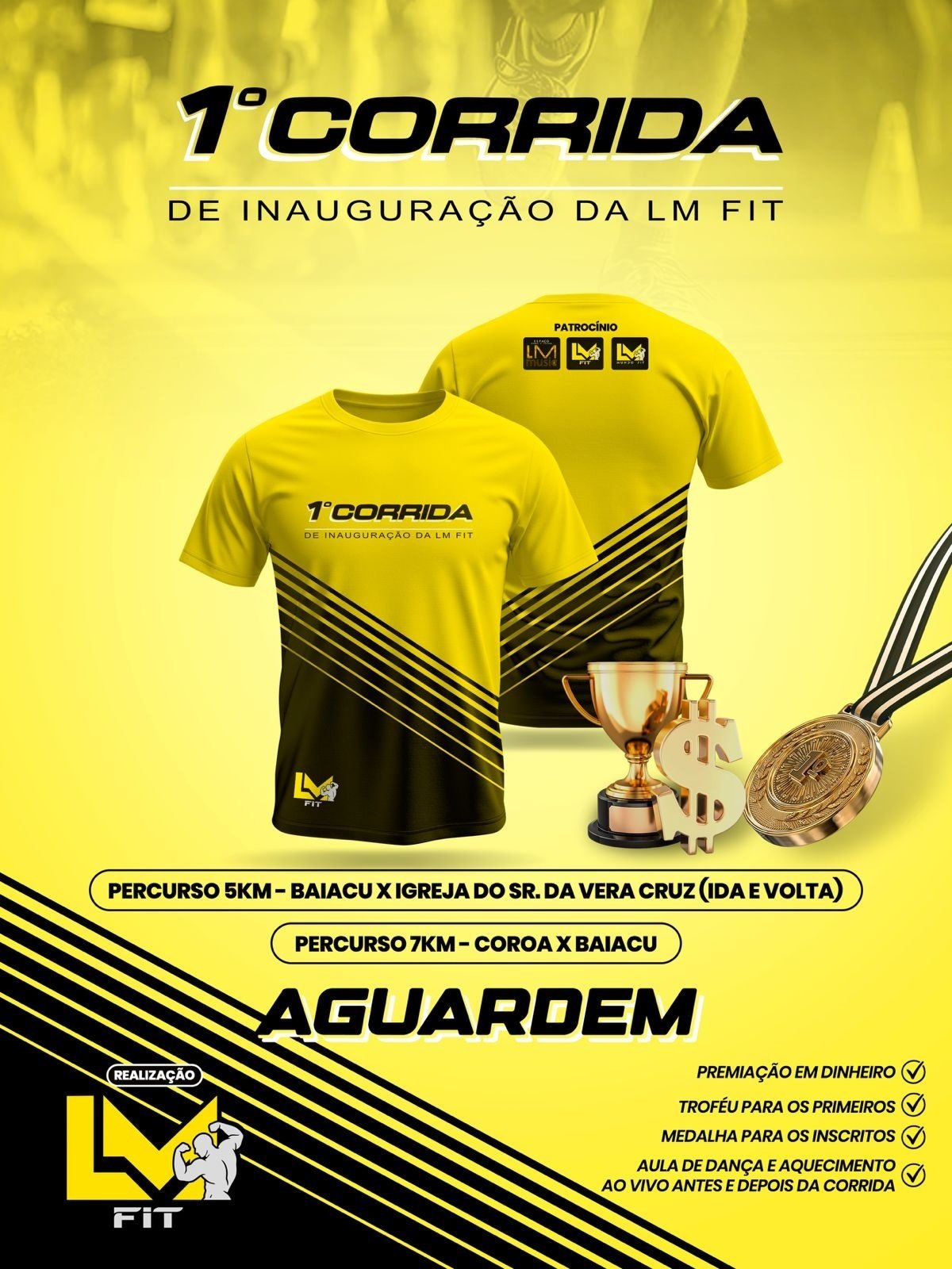 1º Corrida de Inauguração da LM FIT em Vera Cruz - Sympla