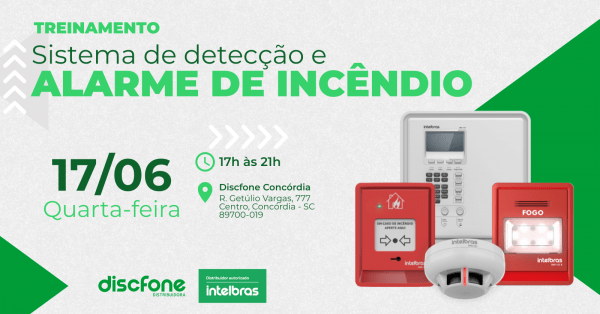 Imagem do evento Técnico: centrais de incêndio endereçáveis