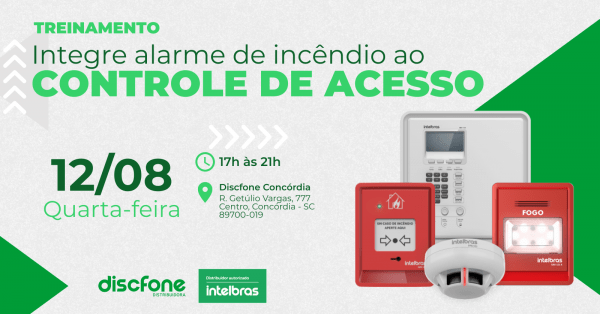 Imagem do evento Integre alarme de incêndio ao controle de acesso