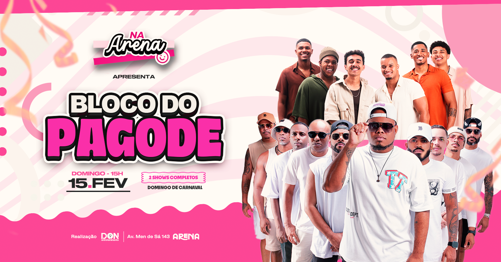 É CARNAVAL NA ARENA | BLOCO DO PAGODE - Belo Horizonte, MG