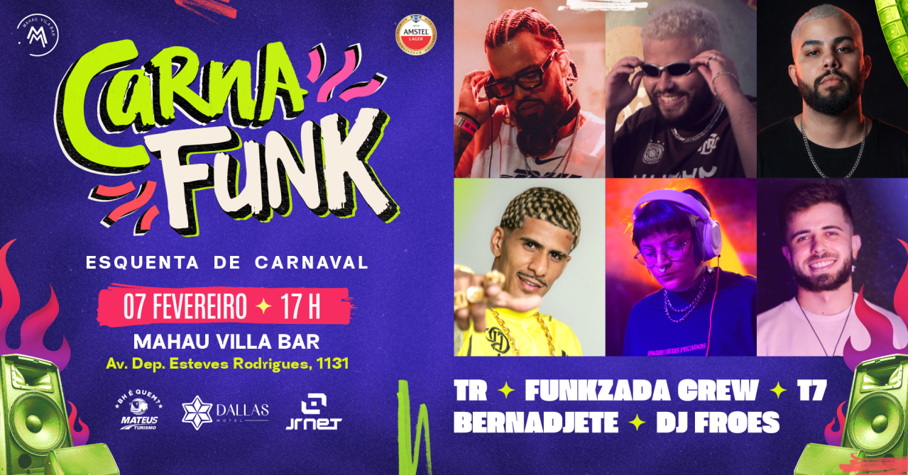 CARNAFUNK - Esquenta de Carnaval - Montes Claros, MG