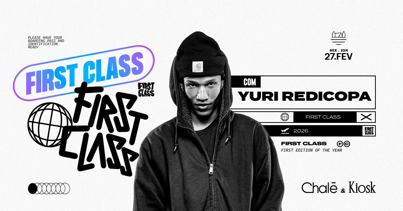 FIRSTCLASS com YURI REDICOPA | 27/02 - Belo Horizonte, MG