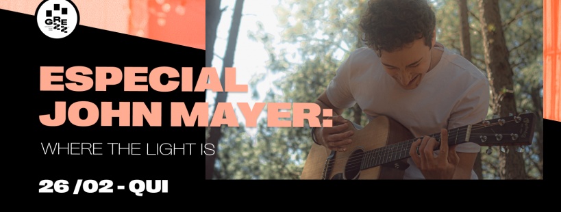 Especial John Mayer: Where The Light Is em Porto Alegre - Sympla