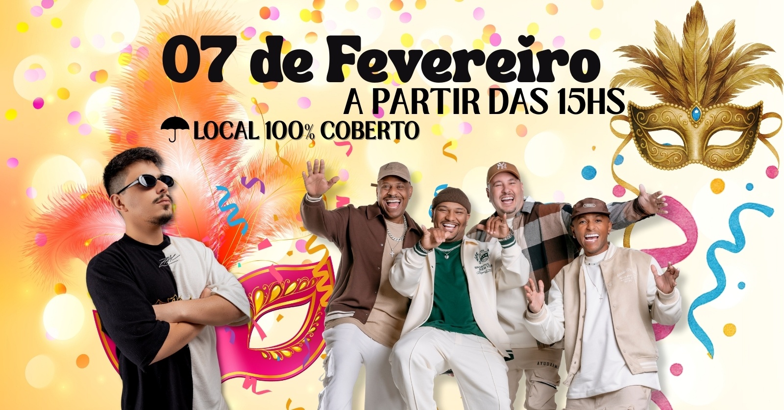 PAGODEIRA DE PRÉ-CARNAVAL - 07/02 - Belo Horizonte, MG