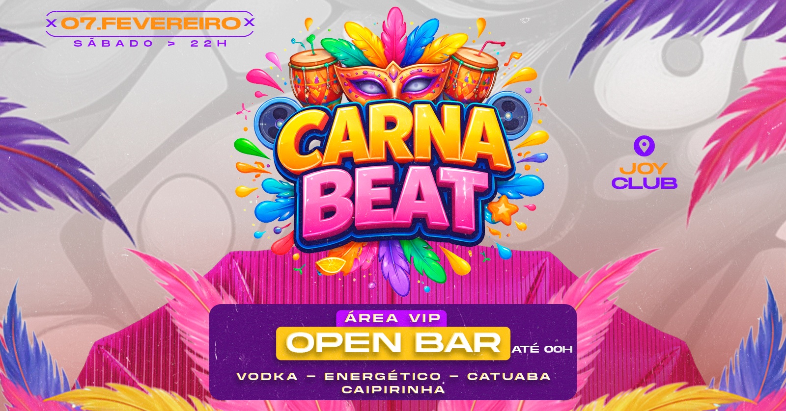 CARNABEAT #OPENBAR - JOY CLUB - Maceió, AL
