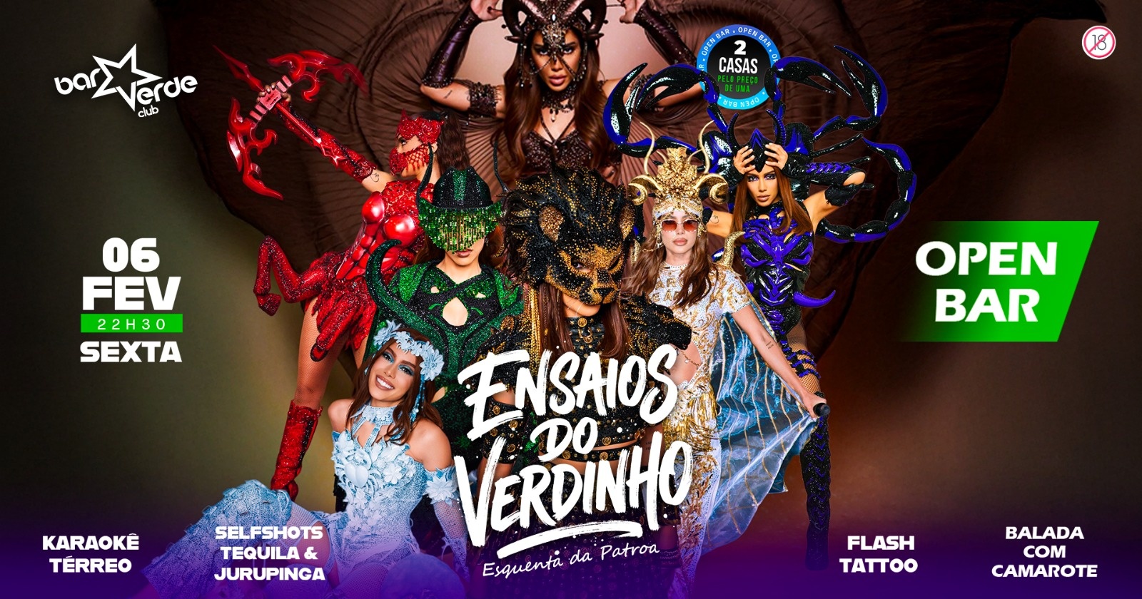 ENSAIOS do VERDINHO (Esquenta da Patroa) - São Paulo, SP