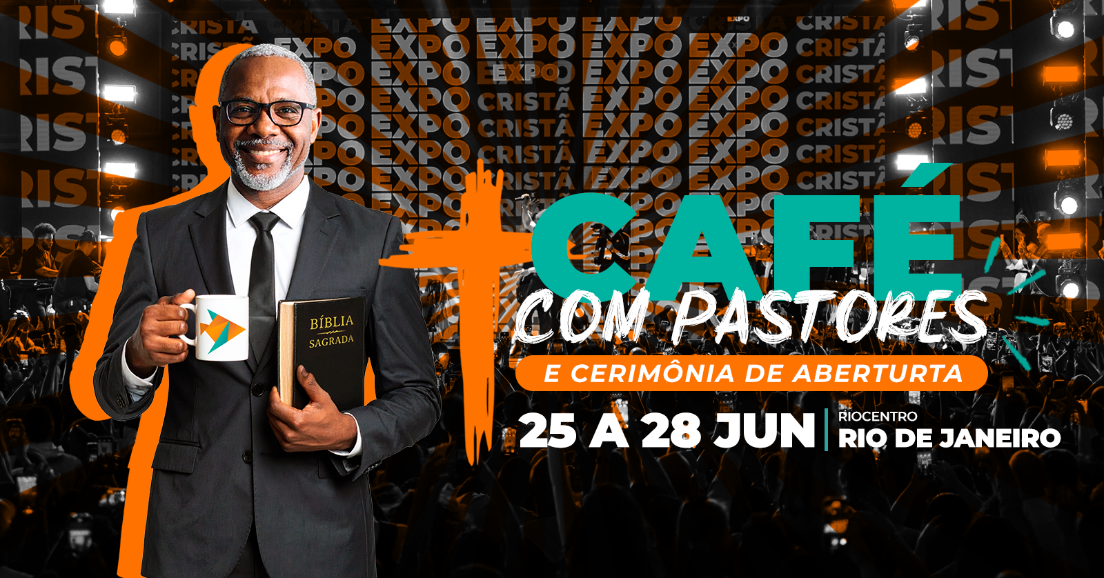 CAFÉ COM PASTORES E CERIMÔNIA DE ABERTURA - RIO DE JANEIRO