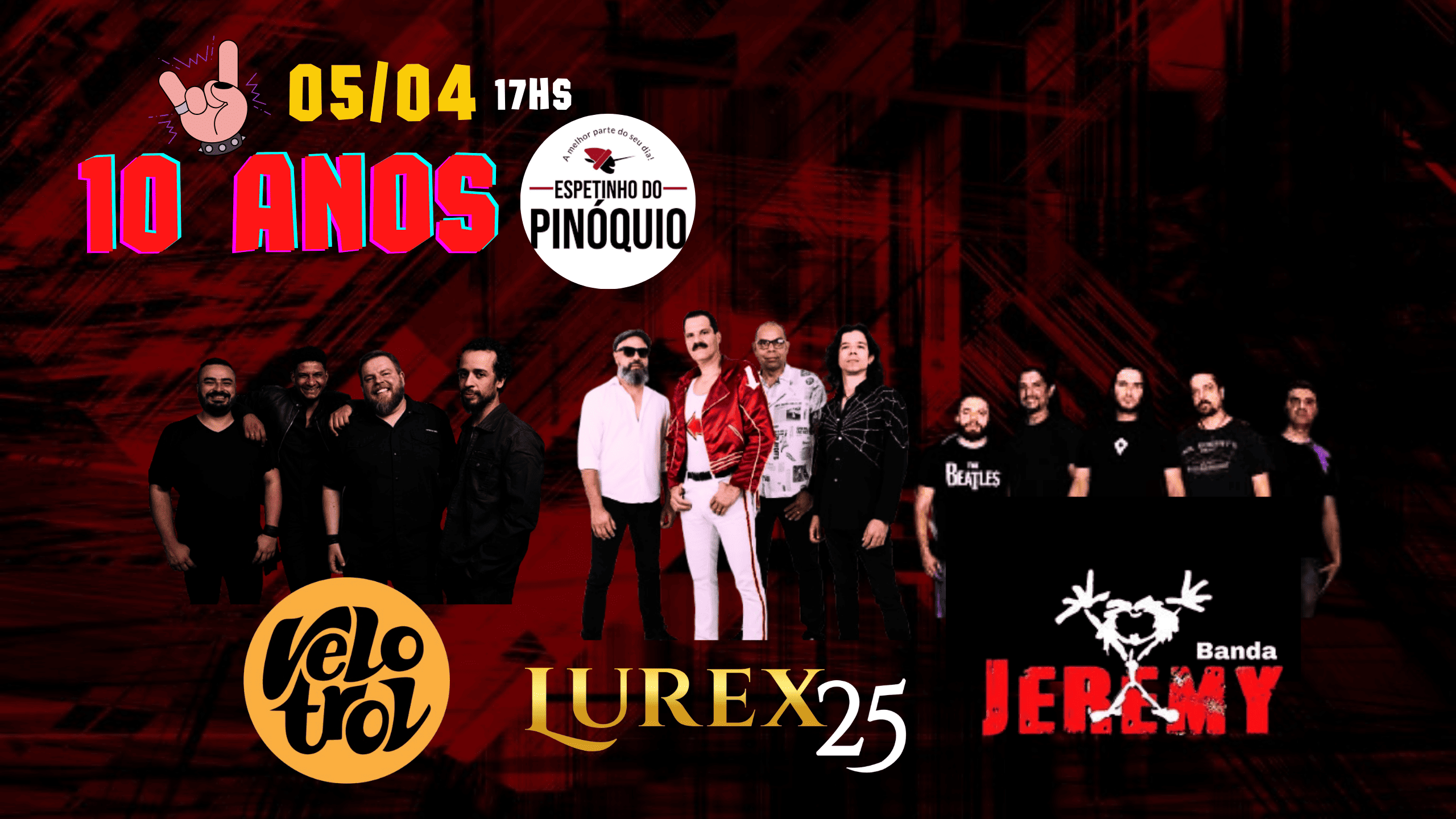 ANIVERSÁRIO 10 ANOS ESPETINHO DO PINÓQUIO - Belo Horizonte, MG