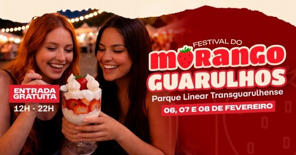 Imagem do evento FESTIVAL DO MORANGO DE GUARULHOS