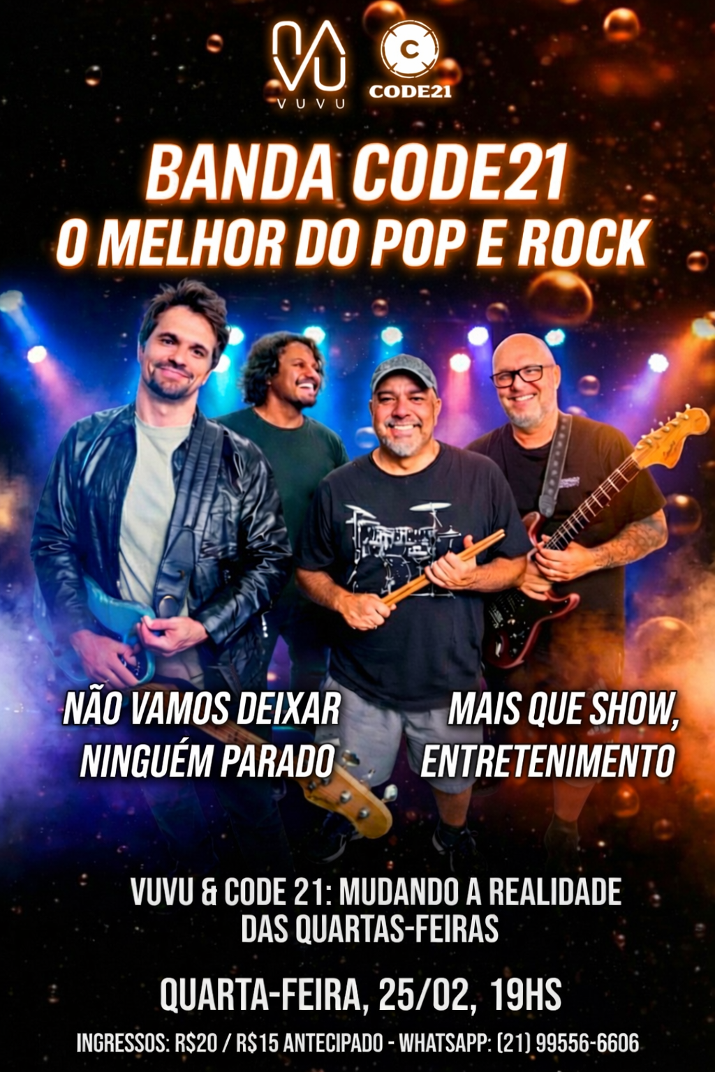 CODE 21 _ Rock'n Roll no VUVU - Rio de Janeiro, RJ
