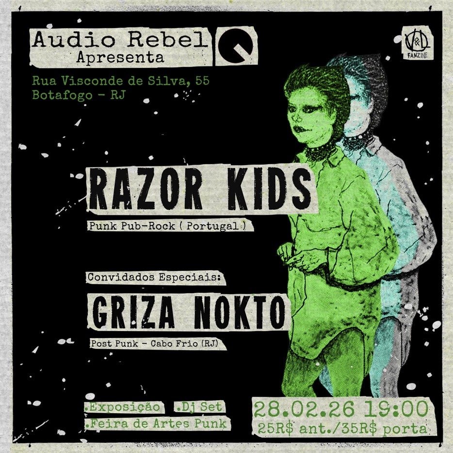 Razor Kids e Griza Nokto - Rio de Janeiro, RJ