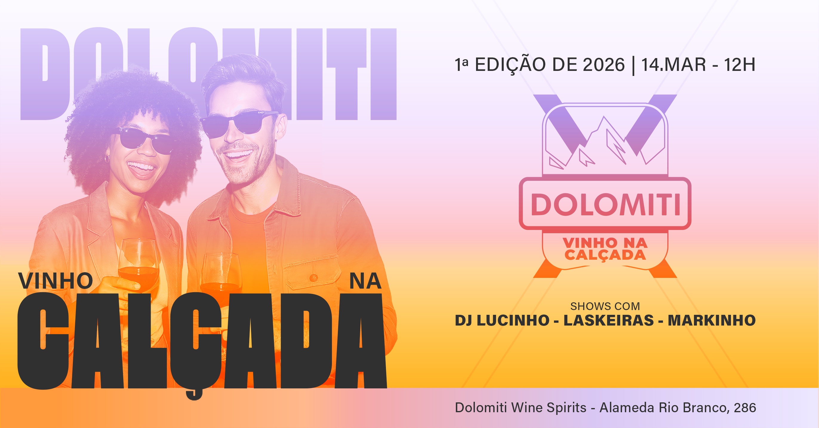 Vinho na Calçada - Blumenau, SC