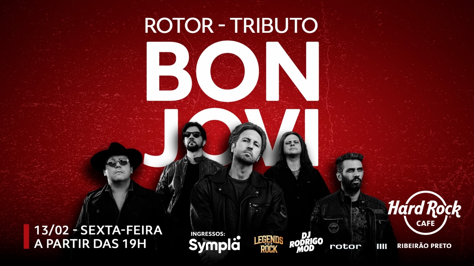 Banda ROTOR - Especial Bon Jovi - Ribeirão Preto, SP