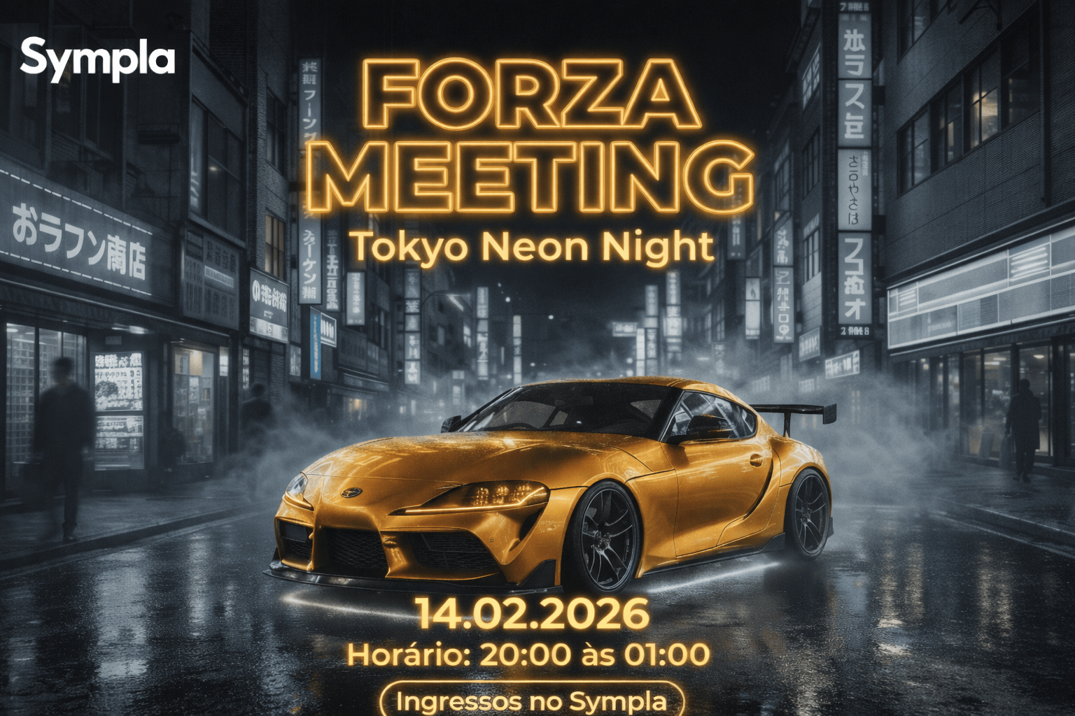 Forza Meeting - Tokyo Neon  ( Mais Shopping ) - São Paulo, SP