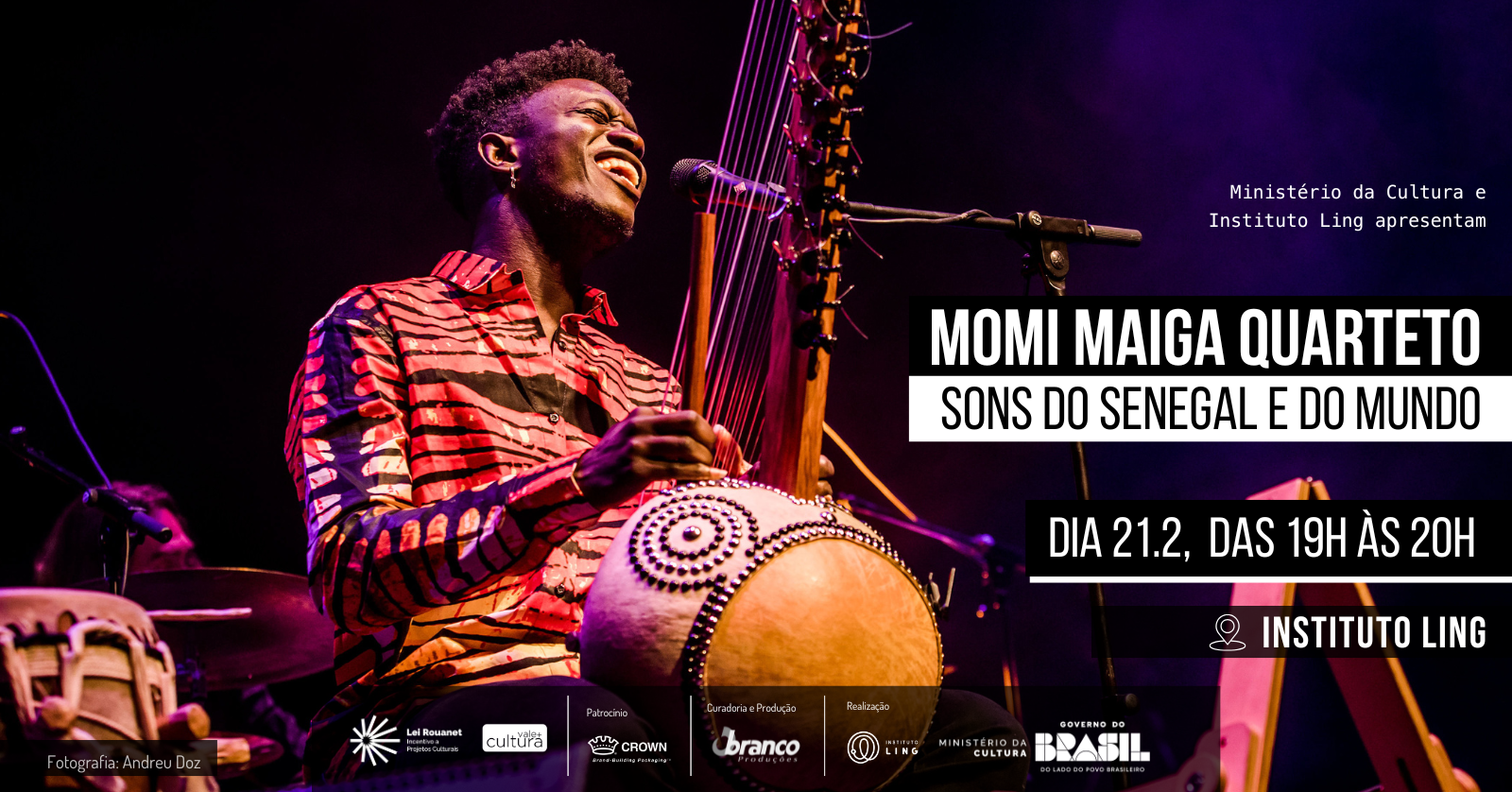 MOMI MAIGA QUARTETO  | SONS DO SENEGAL E DO MUNDO