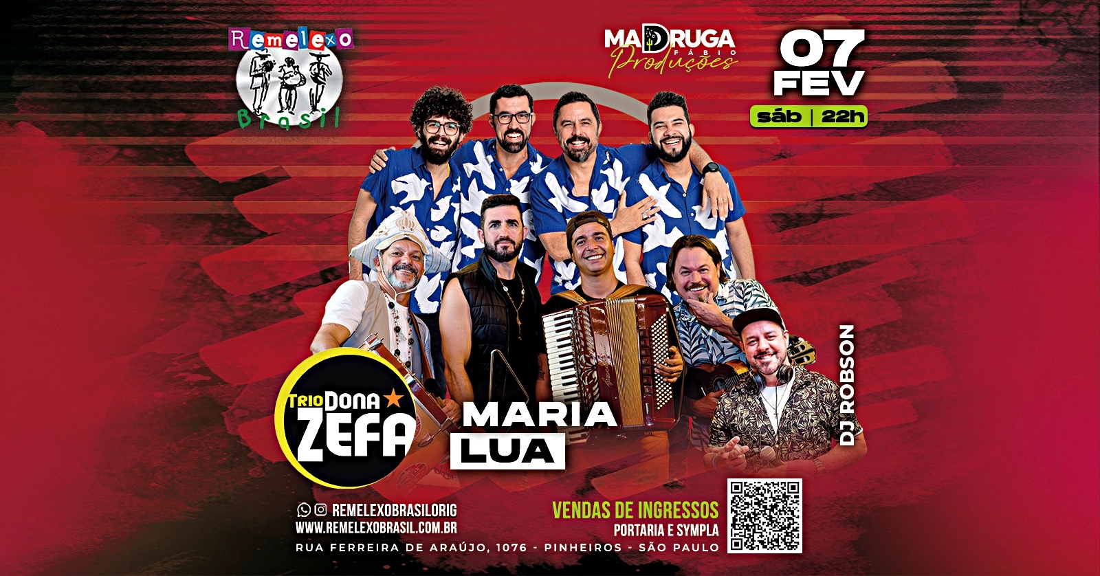 MARIA LUA - TRIO DONA ZEFA e DJ ROBSON - São Paulo, SP