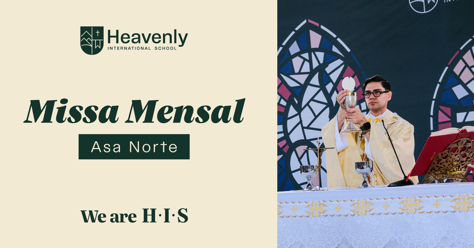 Missa Mensal - 12/06/2026  - Unidade Asa Norte