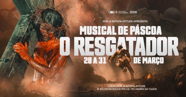 Imagem do evento Musical de Páscoa o Resgatador