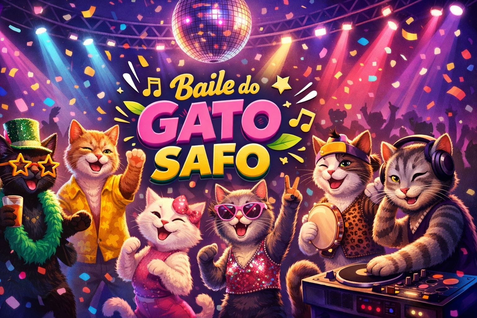 O Baile do Gato Safo - São Paulo, SP