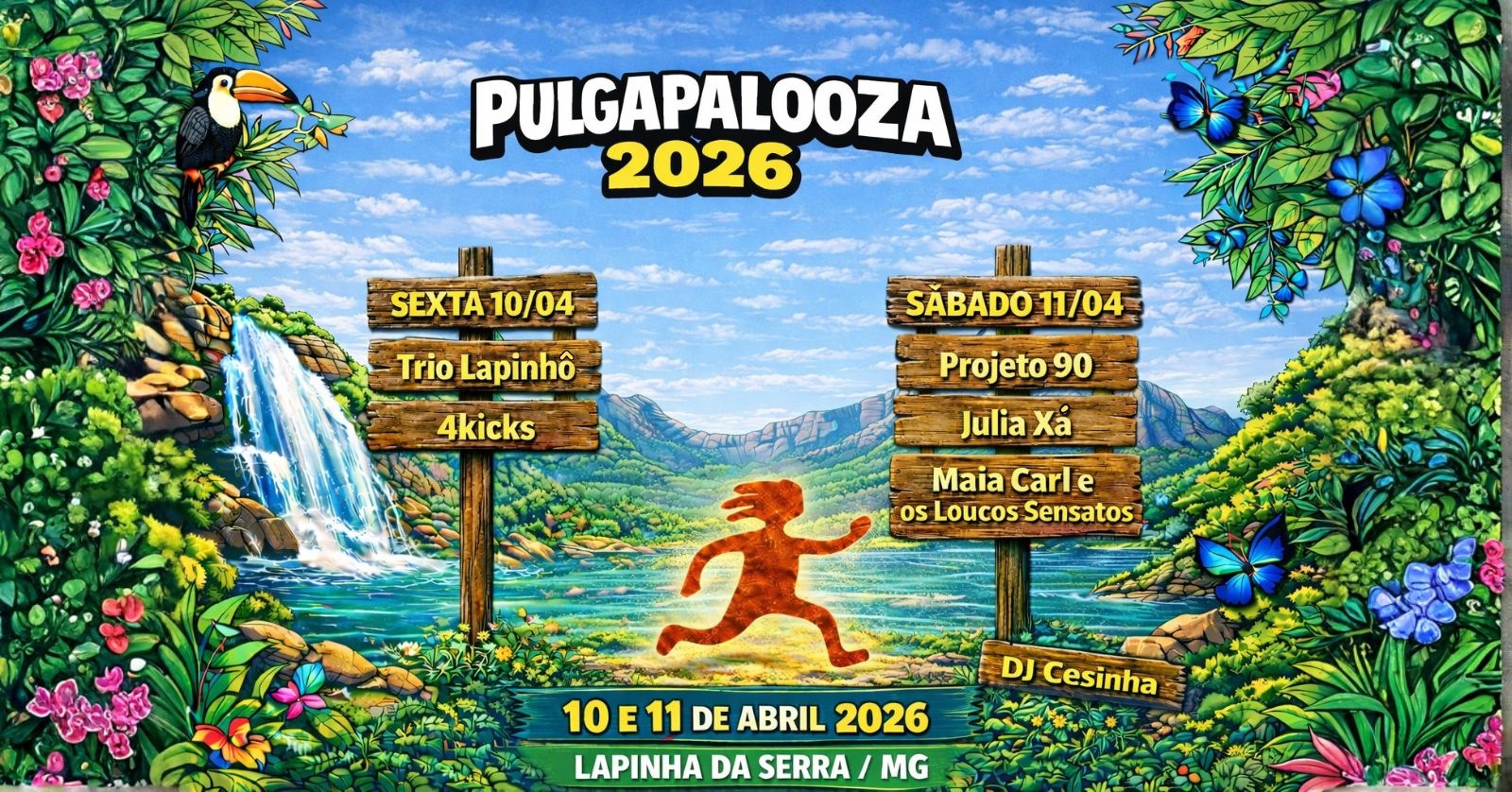 Pulgapalooza 2026 - Santana do Riacho, MG
