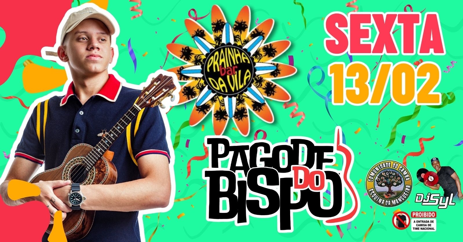 SEXTA CARNAVAL (Pagode do Thiago Bispo) - São Paulo, SP