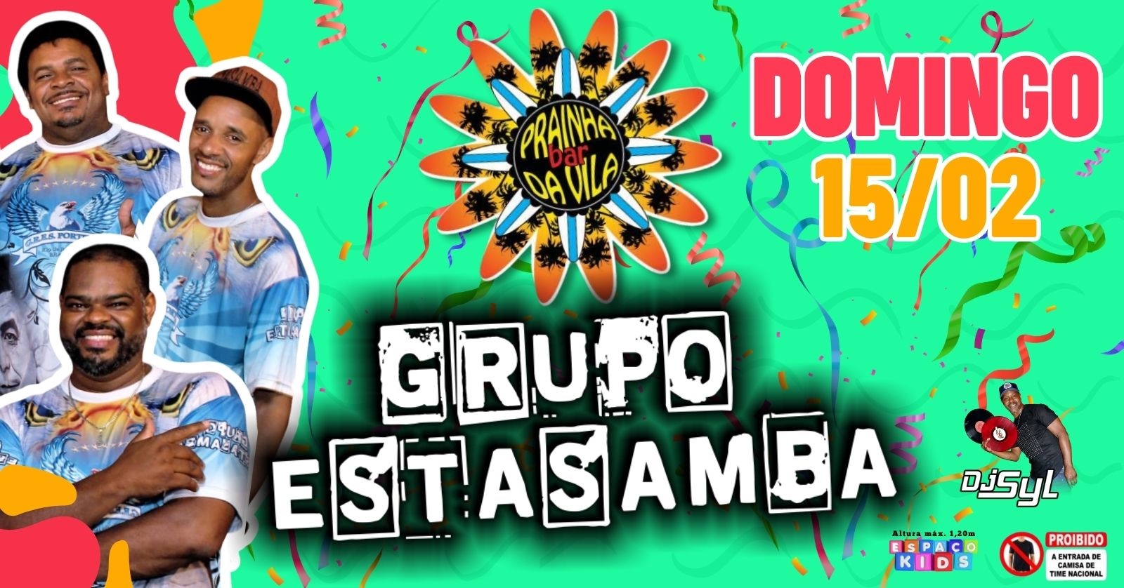 DOMINGO CARNAVAL (Estasamba) - São Paulo, SP