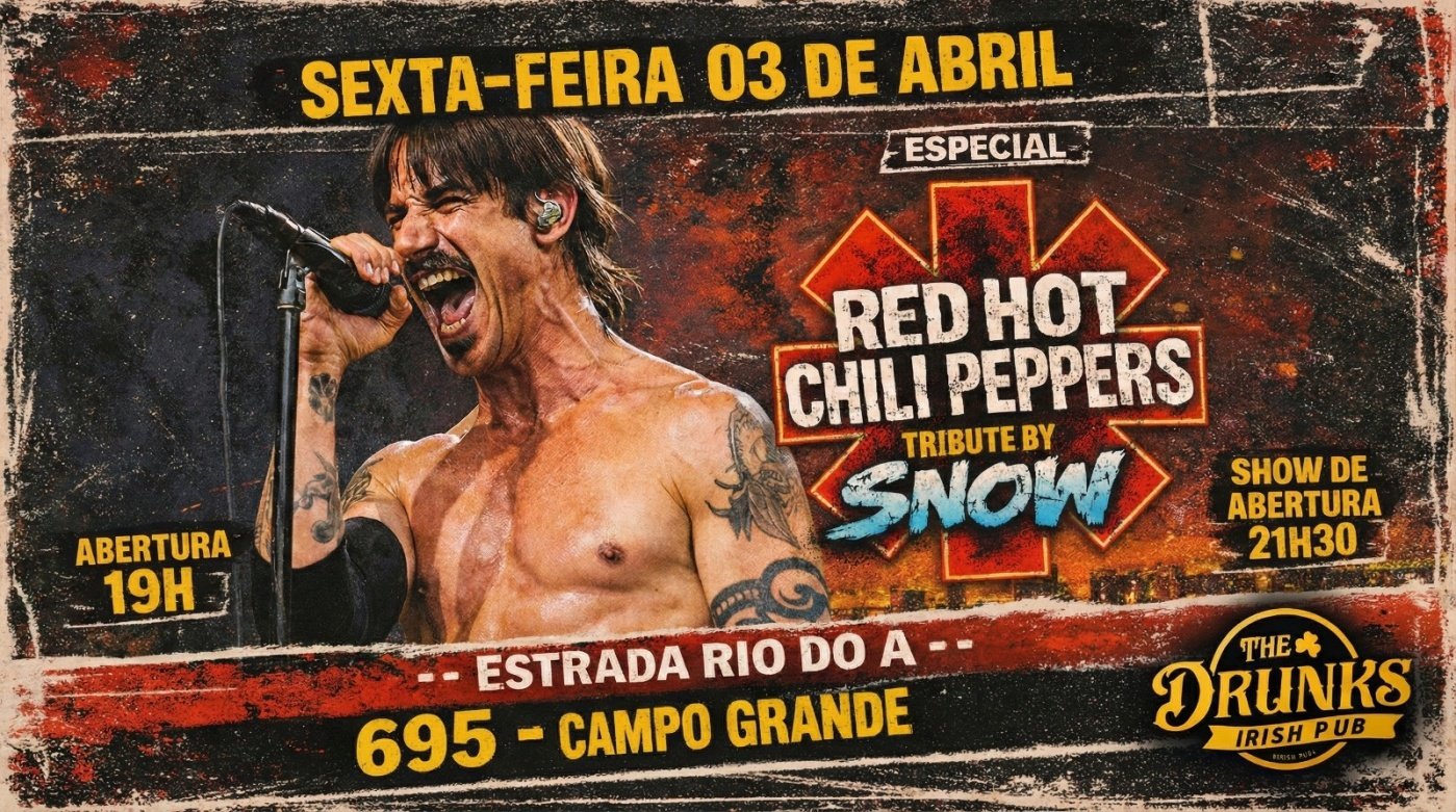 ESPECIAL  RED HOT CHILI PEPPERS -TRIBUTE BY SNOW