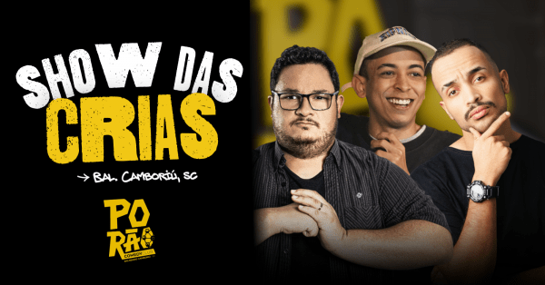 Imagem do evento SHOW DAS CRIAS - NATANAEL ALVES, PEDRO LEMOS E RAMON BRENO no Porão Comedy BC