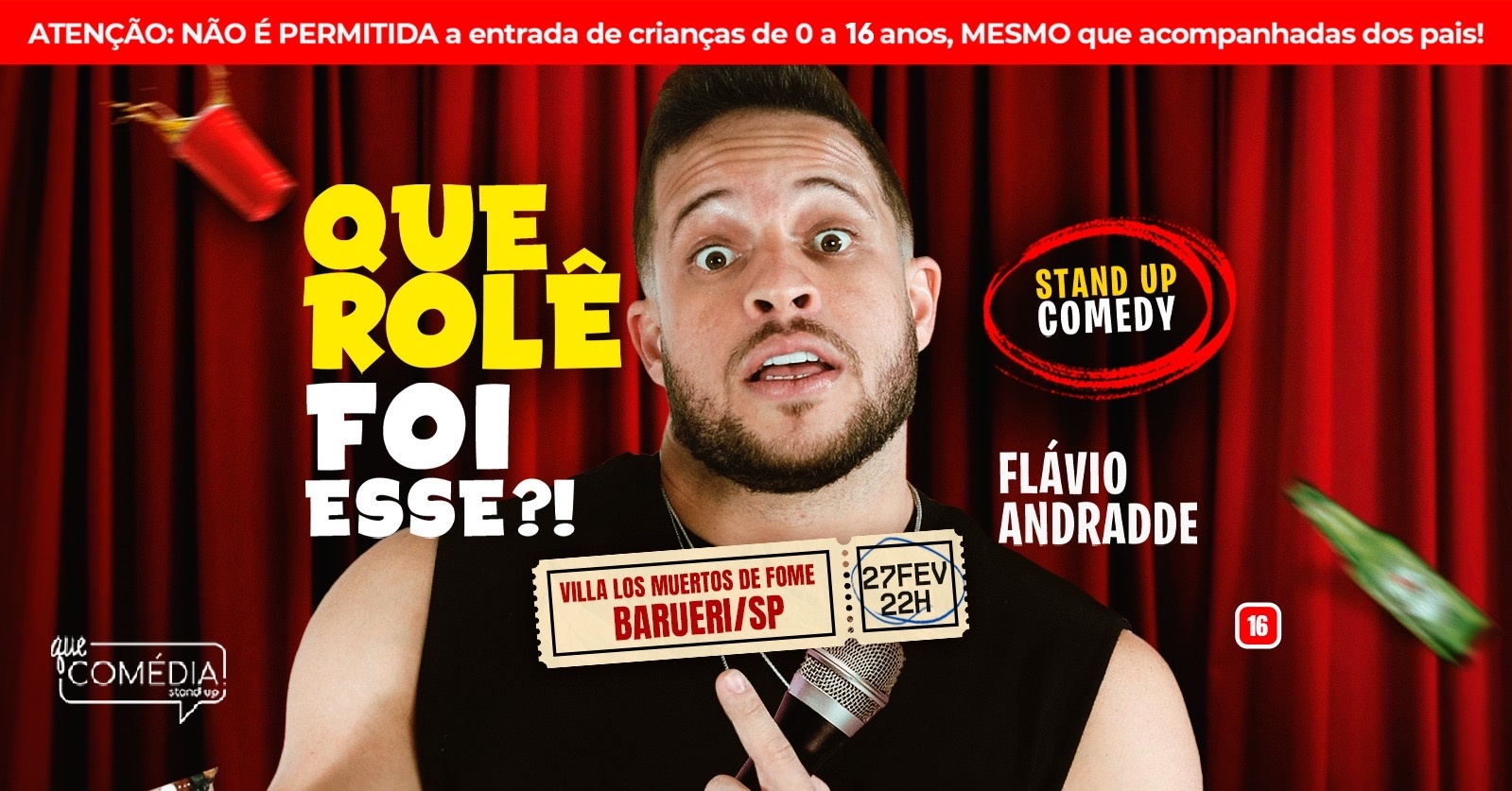 Flavio Andrade em Barueri - que Rolê foi Esse? - Stand Up Comedy