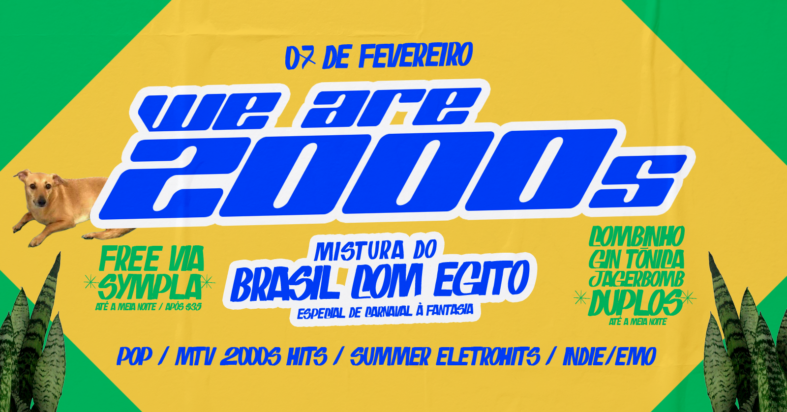 WE ARE 2000s DE CARNAVAL - Porto Alegre, RS