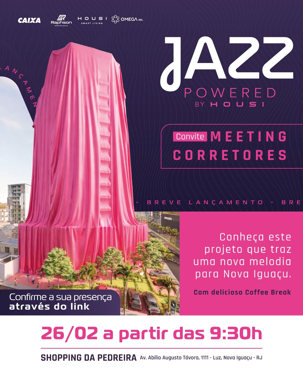 JAZZ | 26.02 |SAVE THE DATE - CONVENÇÃO em Nova Iguaçu - Sympla