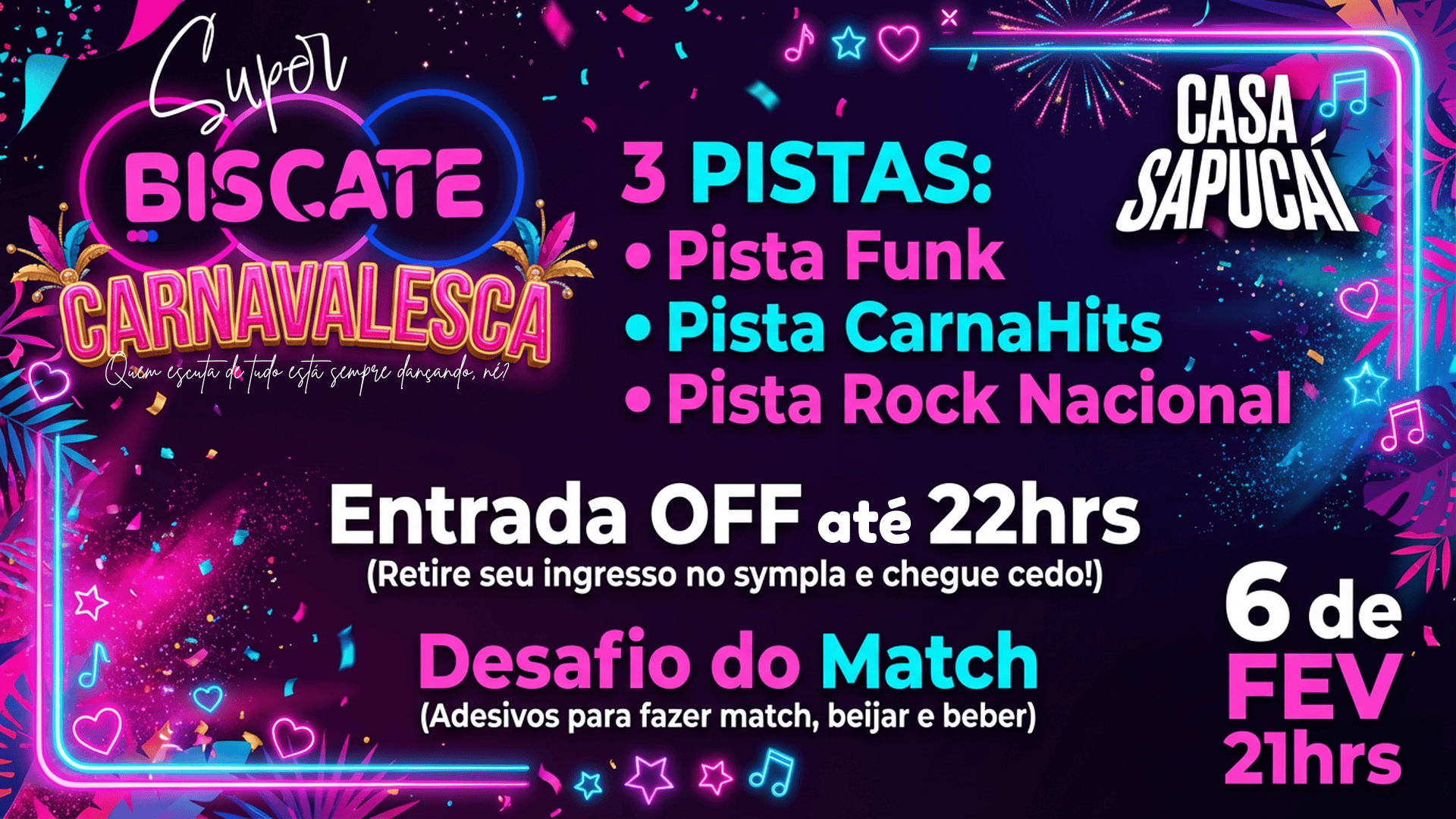 SUPER BISCATE CARNAVALESCA - Belo Horizonte, MG