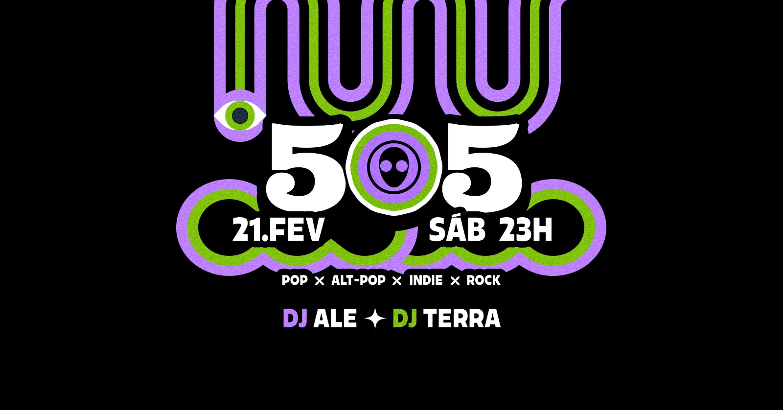 [festa] 23h: Festa 505: Indie + Pop + Rock + Alt-Pop - Sorocaba, SP